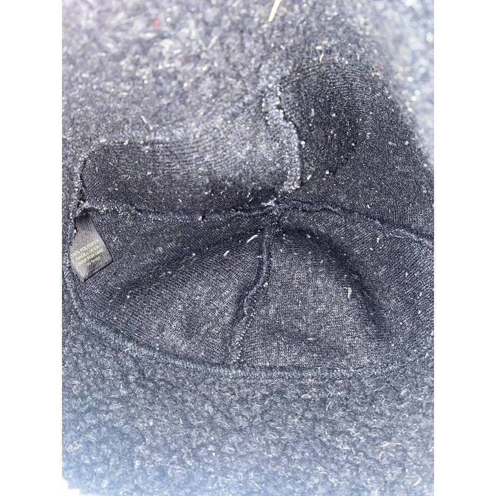 American‎ Eagle Outfitters Black Sherpa-Style Winter Hat For Men Or Women